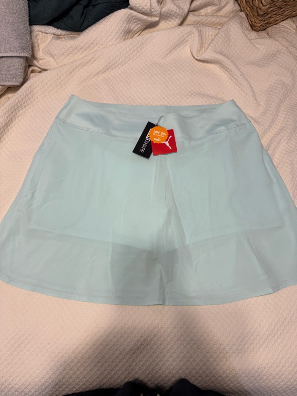 Puma Mint Green Athletic Skort